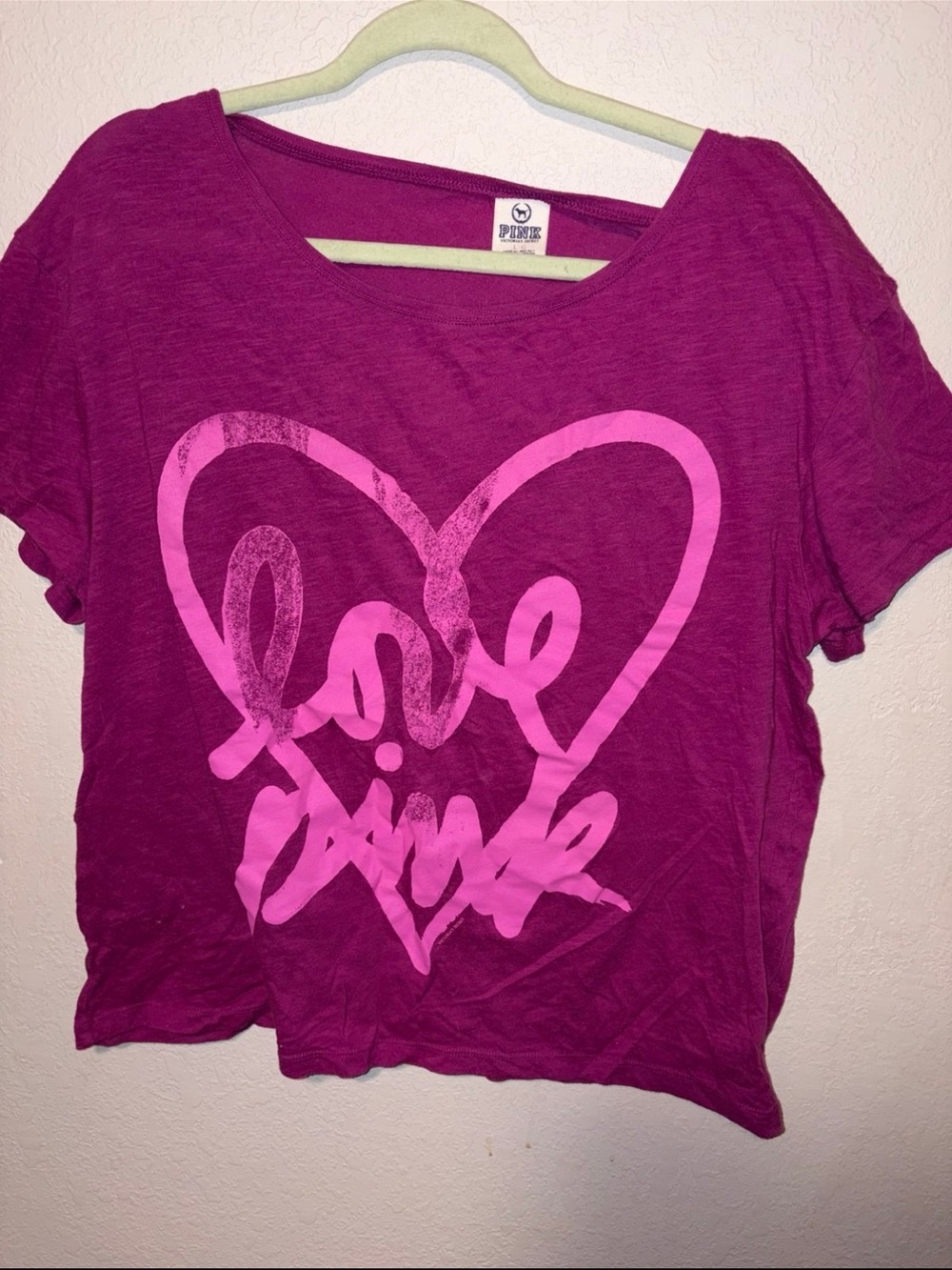 Victoria’s Secret pink vintage 2000s top